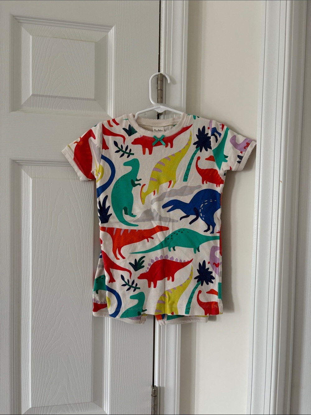 Mini Boden Girls Dinosaur Pajama Set